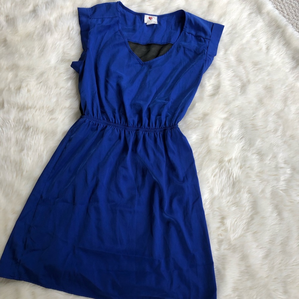 Blue Mini Dress